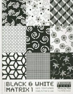 Black & White Matrix 1.325 Textures Ready & Free To Use.1 Free Dvd Included