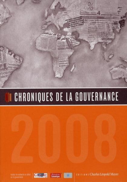 Chroniques de la gouvernance (édition 2008)