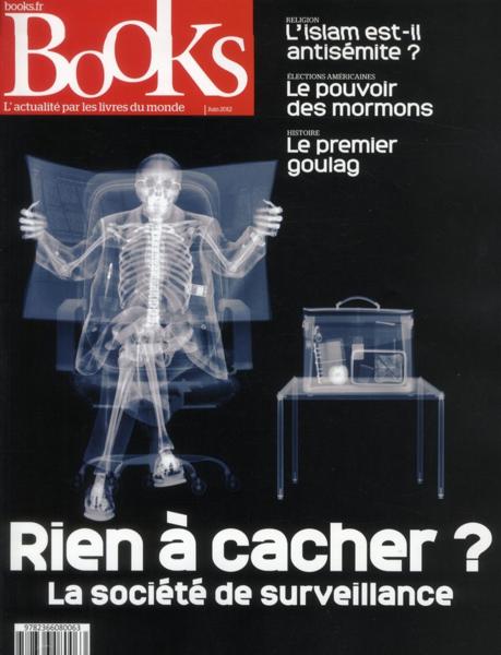 Books N.33 ; mai 2012 ; rien à cacher ? la société de surveillance