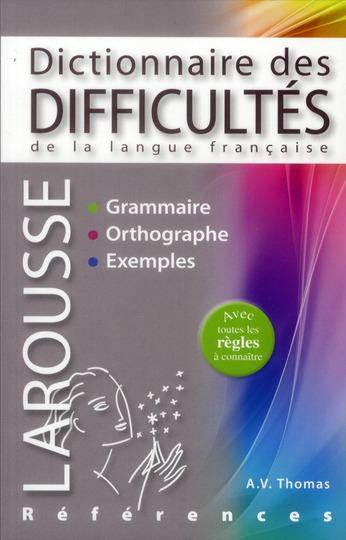 Dictionnaire des difficultés de la langue française