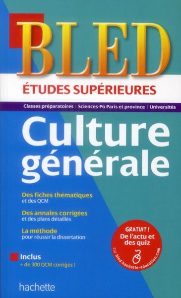 Bled ; Culture Générale ; Etudes Supérieures