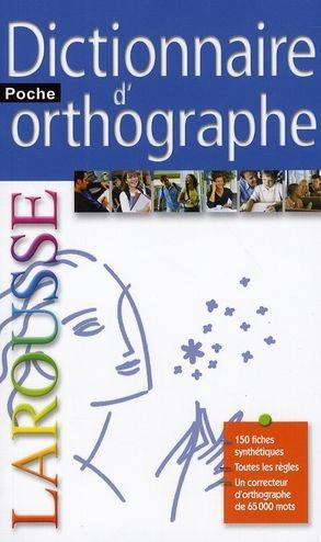Dictionnaire d'orthographe
