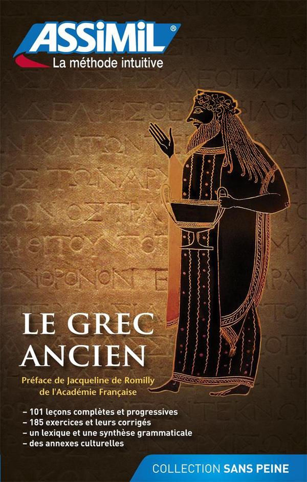 Le grec ancien ; débutants et faux-débutants B2