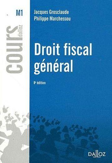 Droit fiscal général (8e édition)
