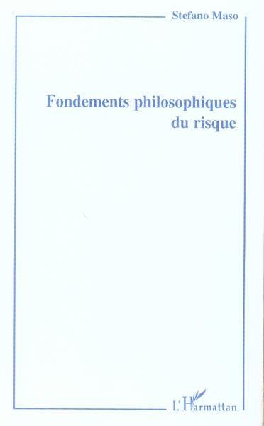 Fondements philosophiques du risque
