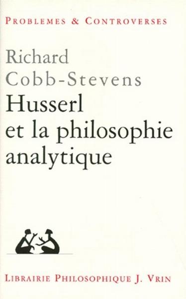 Husserl et la philosophie analytique