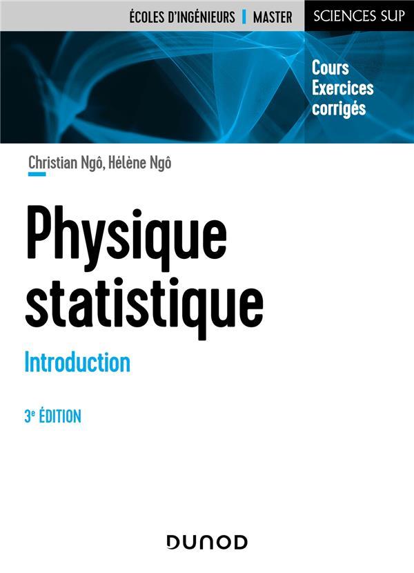 Vente  Physique statistique : introduction (3e édition)  