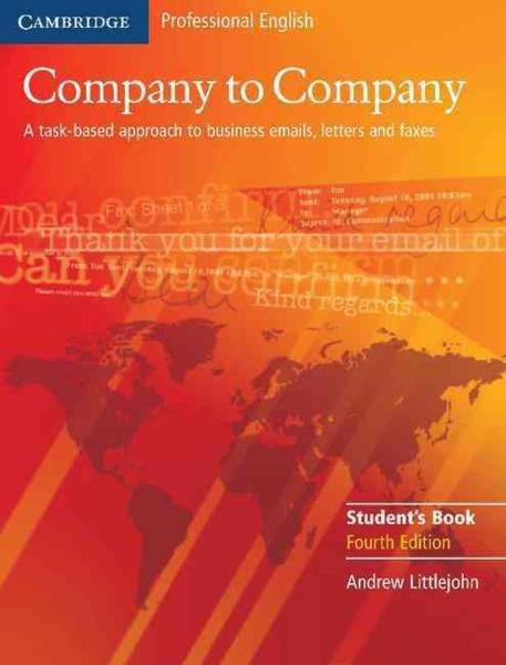 Company To Company Student Book - 4th Edition