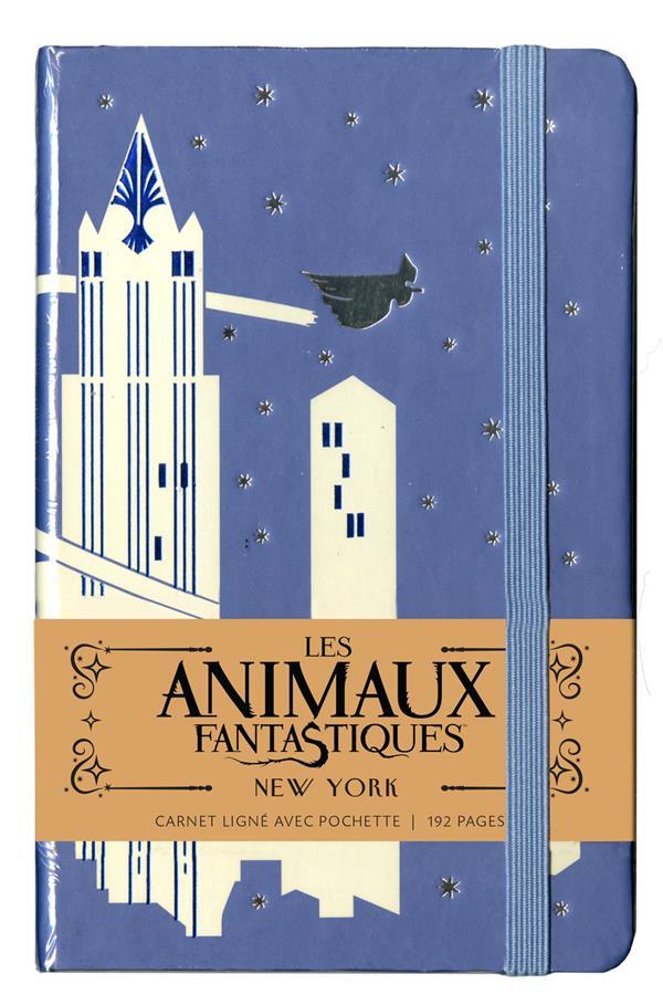 Les animaux fantastiques ; New York ; carnet ligné