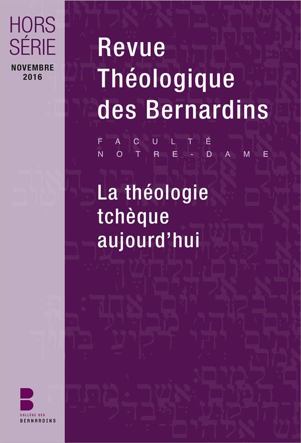 Revue théologique des Bernardins ; la théologie tchèque