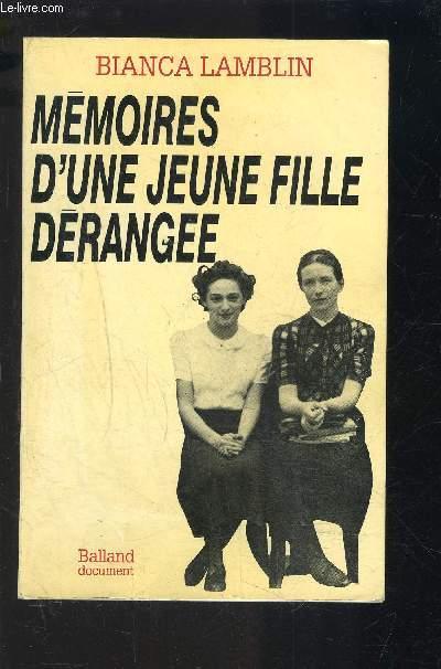 Memoire D'Une Jeune-Fille Derangee