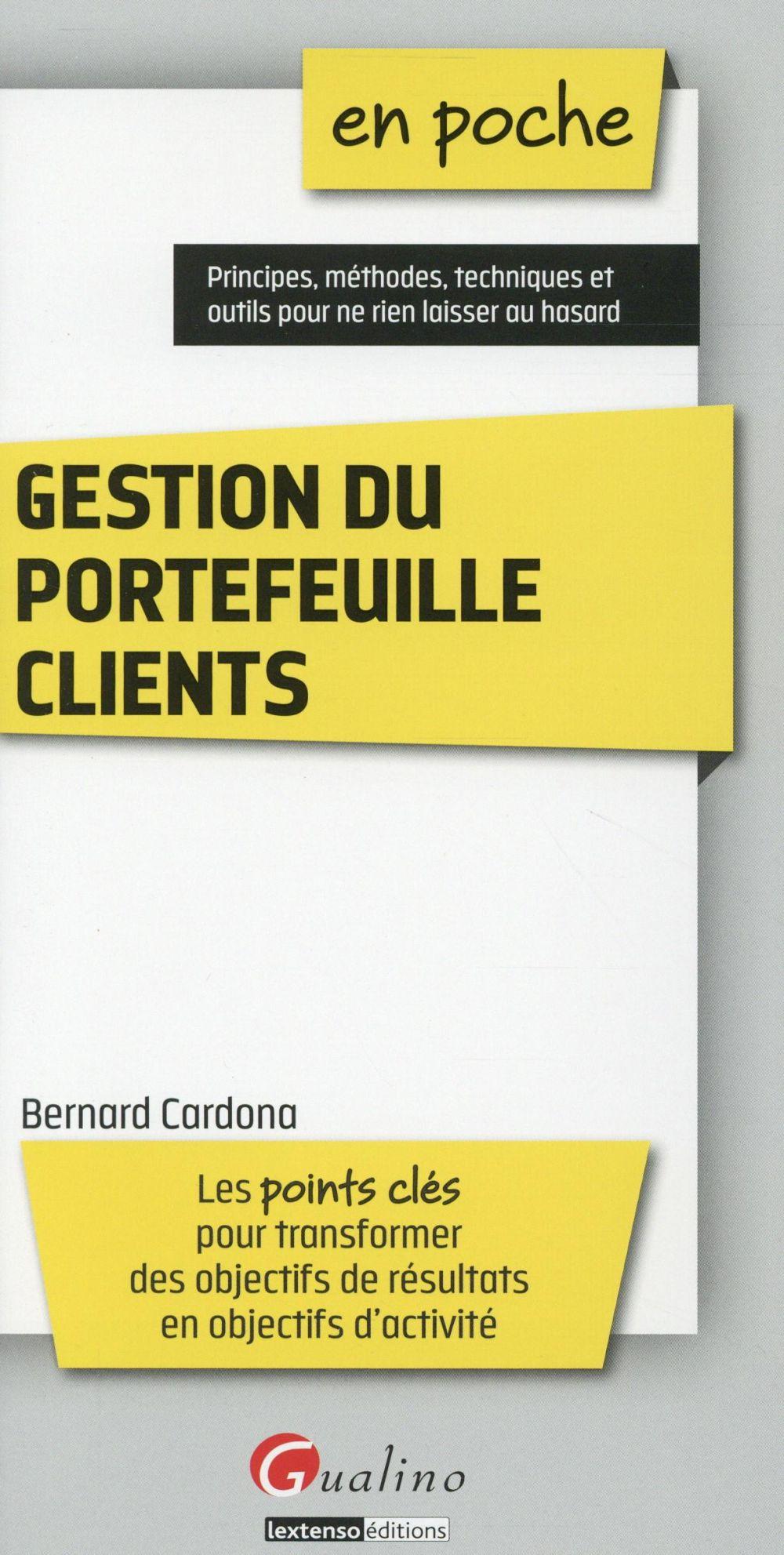 Gestion du portefeuille clients 2015-2016