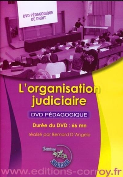L'organisation judiciaire - dvd-rom
