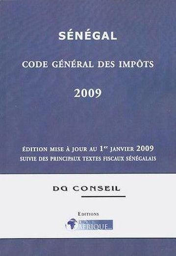 Sénégal ; code général des impôts 2009