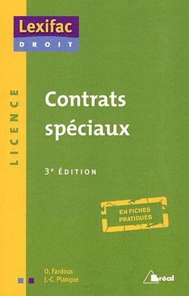 Contrats speciaux (3e. édition)