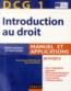 DCG 1 ; introduction au droit ; manuel et applications (édition 2014/2015)  - Martine Mariage  - Jean-François Bocquillon  