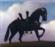 Soleil noir ; cheval vêtu