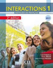 Intéractions ; FLE ; méthode de français ; A1.1 (2e édition)  - Crepieux/Masse - Olivier Massé - Jean-Philippe Rousse - Gaël Crépieux 