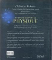 Le beau livre de la physique : du Big Bang à la résurrection quantique, 250 découvertes qui ont changé le monde (2e édition) - 4ème de couverture - Format classique