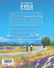500 itinéraires à vélo en France (2e édition) - 4ème de couverture - Format classique