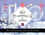 365 nuances de coréen - Couverture - Format classique