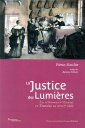 Vente  La justice des Lumières  - Fabrice Mauclair 