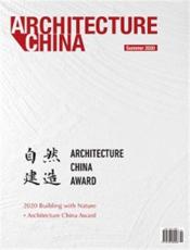 Vente  Architecture China : 2020 building with nature  - Collectif 