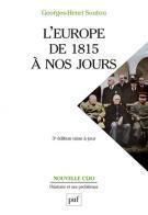 L'Europe de 1815 à nos jours (3e édition) - Couverture - Format classique