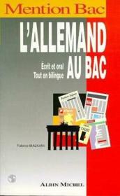 L'Allemand Au Bac Edition 95 - Couverture - Format classique
