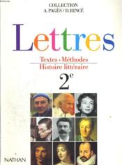 Lettres 2° - Couverture - Format classique