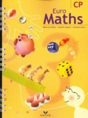 Euro Maths ; Guide Des Activites Cp - Couverture - Format classique