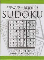 Sudoku, Effacez-Rejouez - 100 Grilles Plastifiees