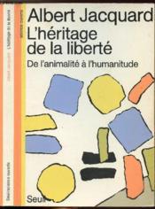 L'héritage de la liberté - Couverture - Format classique