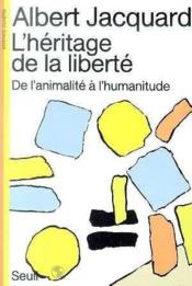 L'héritage de la liberté - Couverture - Format classique