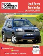 REVUE TECHNIQUE AUTOMOBILE n.422 ; Land Rover Freelander de 01/1998 à 2003 - Couverture - Format classique