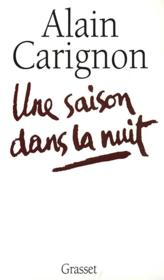 Une saison dans la nuit - Couverture - Format classique