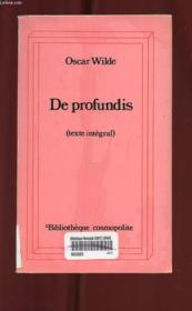 De Profundis  - Oscar Wilde 