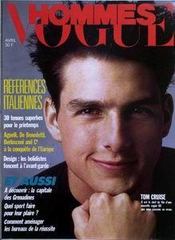 Vogue Hommes N°98 du 01/04/1987 - Couverture - Format classique