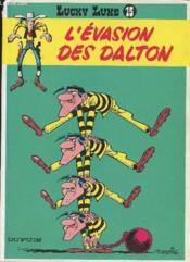 Lucky Luke t.15 ; l'évasion des Dalton - Couverture - Format classique