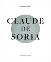 Claude de Soria - Couverture - Format classique