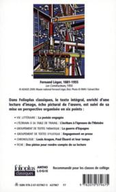 Combats du XXe siècle en poésie - 4ème de couverture - Format classique