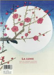 La lune dans l'estampe japonaise - 4ème de couverture - Format classique