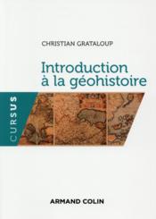 Introduction à la géohistoire - Couverture - Format classique