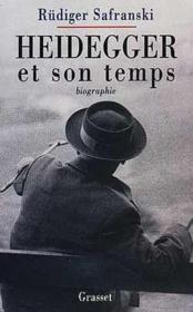 Heidegger et son temps - Couverture - Format classique