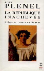 La République inachevée - Couverture - Format classique