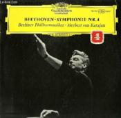 Disque Vinyle 33t Symphonie N°4. Par L'Orchestre Philharmonique De Berli Sous La Direction De Herbert Von Karajan. - Couverture - Format classique