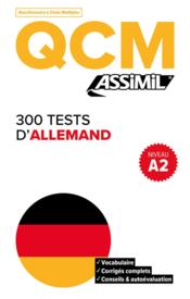 Vente  QCM ; 300 tests allemand A2  