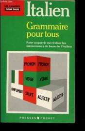 Grammaire Italienne Pour Tous - Couverture - Format classique