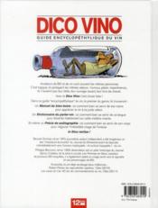 La trilogie bordelaise T.2 ; dico vino ; guide encyclopéthylique du vin ; le vin français expliqué à Parker - 4ème de couverture - Format classique