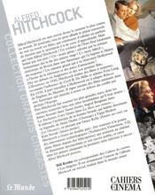 Alfred Hitchcock - 4ème de couverture - Format classique